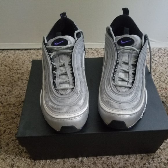Nike Air Max 97 Silver Bullet Persian Violet Purple DJ0717-001 Mens - Picture 1 of 5